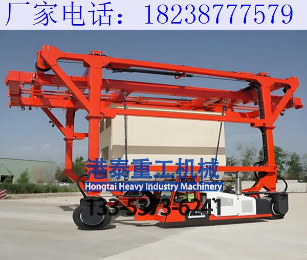 山东烟台集装箱跨运车厂家 35吨集装箱跨运车的应用特点